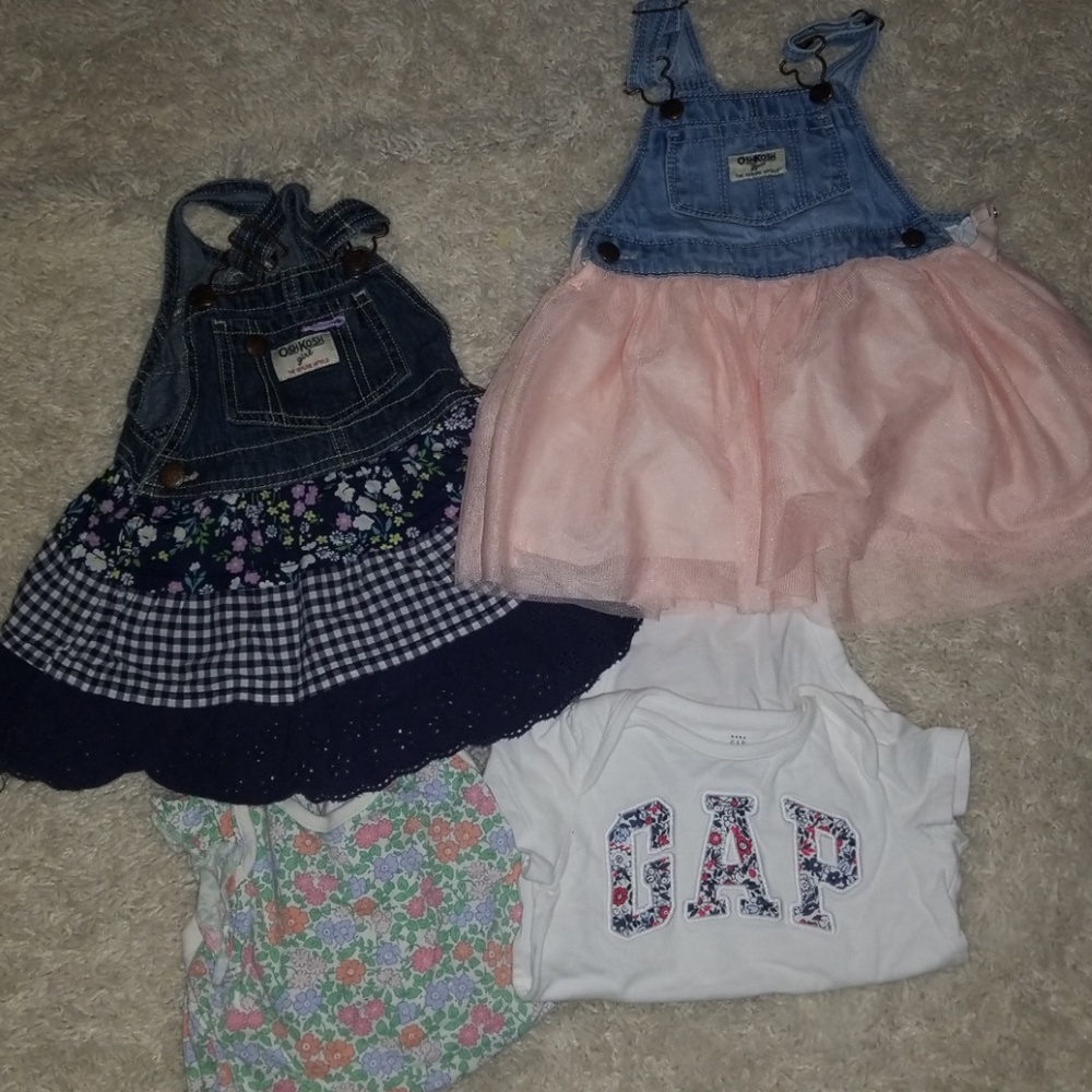Oshkosh and gap girl